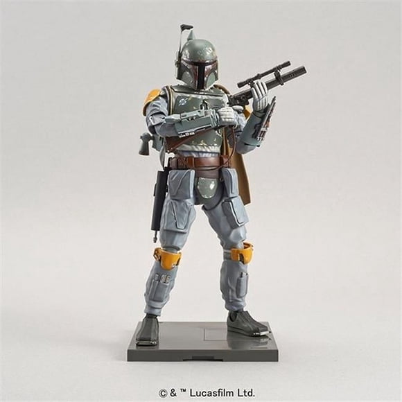 Bandai BAN201305 1 by 12 Scale Boba Fett from Star Wars Character Line