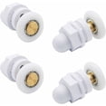 thumbnail image 1 of Jinsinto Shower Casters 23mm Shower Door Wheel Sliding Casters Shower Door Rollers Brass Shower Enclosure Roller Door Wheel Door Pulleys Accessory Hardware Tool 4PCS, 1 of 5