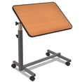 thumbnail image 1 of Gymax Overbed Rolling Table Laptop Food Tray Hospital Desk, 1 of 10