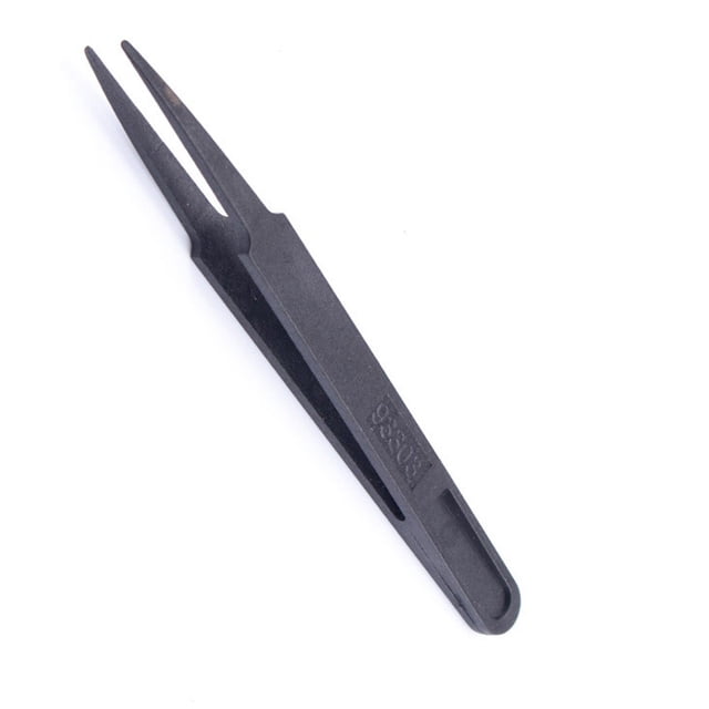 Greenne Anti-Static Carbon Fiber Tweezers Precision Maintenance Industrial Repair Tool