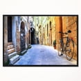 thumbnail image 1 of Design Art Rue Picturale De La Vieille Italie  Sur Toile Encadrée, 1 of 4