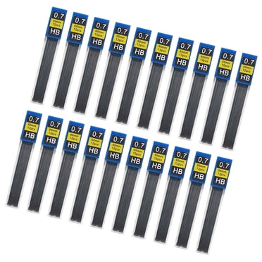 HEALEEP 240Pcs Pencil Lead Refills for Mechanical Pencils in Black Resin 2.36X0.28X0.28In