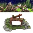 thumbnail image 4 of Bridge Aquariums Decorations, Eco Friendly Resin Space Saving Relaxing Fish  Decoration Bridge  For Underwater Environment, 4 of 8