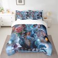 thumbnail image 2 of YST Kawaii Dragon Theme 7-Piece Comforter Set for Kids, Cartoon Bedding Set, 2 of 4