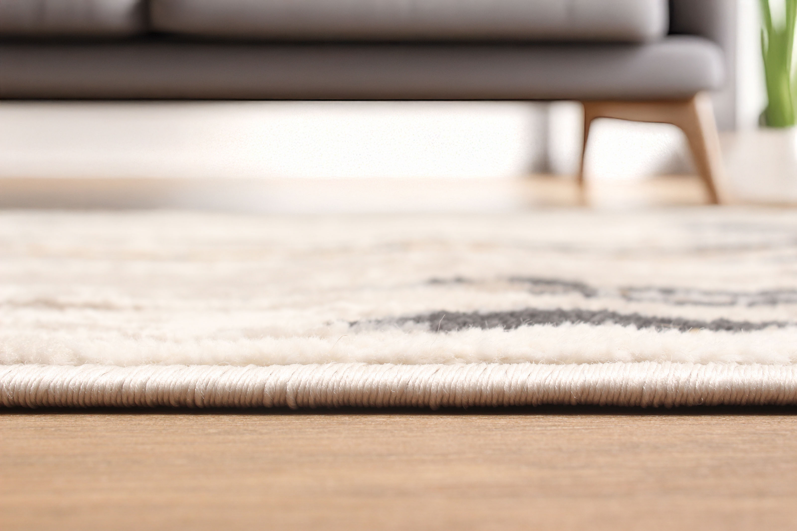 ECARPET Tapis Contemporain/Moderne Juniper pour Salon, Chambre, Salle A Manger, Entrée, Couloir et Plus Encore.