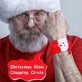 thumbnail image 3 of XZNGL Christmas Glow Bracelet Clap Circle, 3 of 5