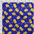 thumbnail image 4 of oneOone Rayon Yellow Fabric Cherry Sewing Material Print Fabric By The Yard 56 Inch Wide, 4 of 4
