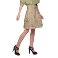 thumbnail image 3 of Moomaya Jupe Courte Plissée en Coton Imprimé Mini pour Femmes Vêtements Décontractés, 3 of 6
