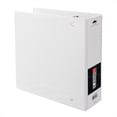 thumbnail image 2 of Moustache PVC 3-Hole View Binder, Letter Size, White - 2" D/3" D, 2 of 6