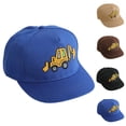 thumbnail image 4 of MIASHUI Kids Hat Toddler Boys Girls Embroidery Excavator Baseball Cap,Coffee,2-8 Years, 4 of 4