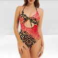 thumbnail image 1 of Bikini Sets for Women Bikini Print Strappy Back Set Swimsuits Plus Size Bathing Suits Tankinis Swimwear, 1 of 1