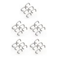 thumbnail image 2 of bedienty 6 Pcs Clip de Montage Latéral pour Plongée Pince de Bande en Nylon Professionnelle Robuste Clips de Fixation en Acier Inoxydable Support d'Outils de Plongée 2mm 5Ensemble, 2 of 6