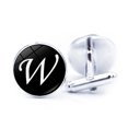 thumbnail image 4 of LYMAYTER Letter Cufflinks 1 Pair Men's Cufflinks - Letter Pattern, Electroplated, 4 of 7