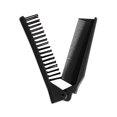 thumbnail image 4 of lionlar 2pcs Foldable Hair Comb Portable Compact Folding Comb Womens Home Hairbrush Black Red, 4 of 9