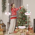 thumbnail image 3 of HOMCOM Arbre de Noël de 5 Pi, Sapin Ponderosa Réaliste Complet, Assemblage Facile, 3 of 10