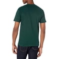 thumbnail image 2 of Hanes Mens Beefy-T Classic Crewneck Cotton Tee, S, Deep Forest, 2 of 5