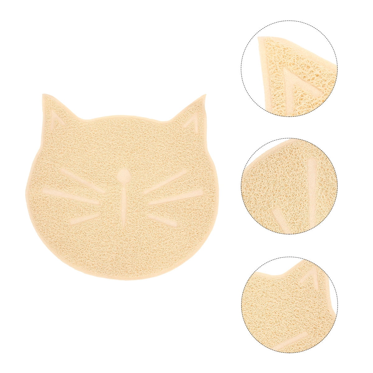 UPGRATOR 1Set Cat Litter Beige Elastic Cloth Wear Resistant Pet Supplies