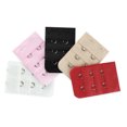 thumbnail image 1 of INSPIRE CHIC Women's 3 Rows 2 Hooks Underwear Bra Extender Brassiere Extension Hooks Strap Adapter Multi-Color-1 5, 1 of 5
