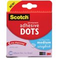 thumbnail image 1 of Scotch Permanent Adhesive Dots-Ultra-Thin Medium Scrapbook .3" 200/Pkg, 1 of 1