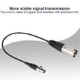 thumbnail image 4 of Durable 30cm XLR Female Microphone Cable, Female to Male Audio Cable, for SLR Cameras, 4 of 8