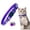 Purple, variant on Breakaway Cat Collar,Cat Collars with Bell Moons Stars,Adjustable Cute Kitty Collars Safety Buckle Kitten Collar,Soft Polyester for Small Cats & Dogs,Cute Printed Collar with Charm Pendant