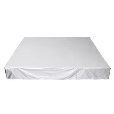 Housse de Piscine en Toile Oxford 210D Grande 218x218x30cm - Protection contre les Débris Résistante aux UV`