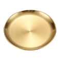 thumbnail image 2 of Assiette en Acier Inoxydable 10 Po Ronde Épaissie Disque de Barbecue Gâteau Dessert Occidental Assiette de Service, 2 of 2