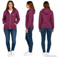 thumbnail image 3 of Reebok Women's Sweater Fleece Jacket, Sizes XS-XXL, 3 of 3