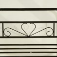 thumbnail image 3 of Homycasa Cadre de lit plateforme en métal taille simple, Noir, 3 of 8