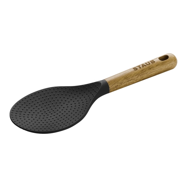 STAUB Cuillère à Riz en Silicone de 22 cm, Noire
