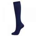 thumbnail image 2 of 3 Pairs Knee High Compression Socks for Men and Women Thigh High Cotton Boot Socks, 2 of 7