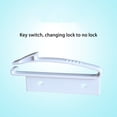 thumbnail image 2 of tredstone 4 Pieces Cabinet Lock Living Room Kitchen Childproof Sliding Drawer Locks 1Set, 2 of 6