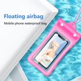 thumbnail image 5 of EGNMCR Pool Accessories, Sports & Outdoors Cell Phone Bag Swimming Hot Spring Sealed Phone Protection Hanging Cover Diving Cover Can Touchs Screen Phone Cover waterproof pouch, 5 of 5