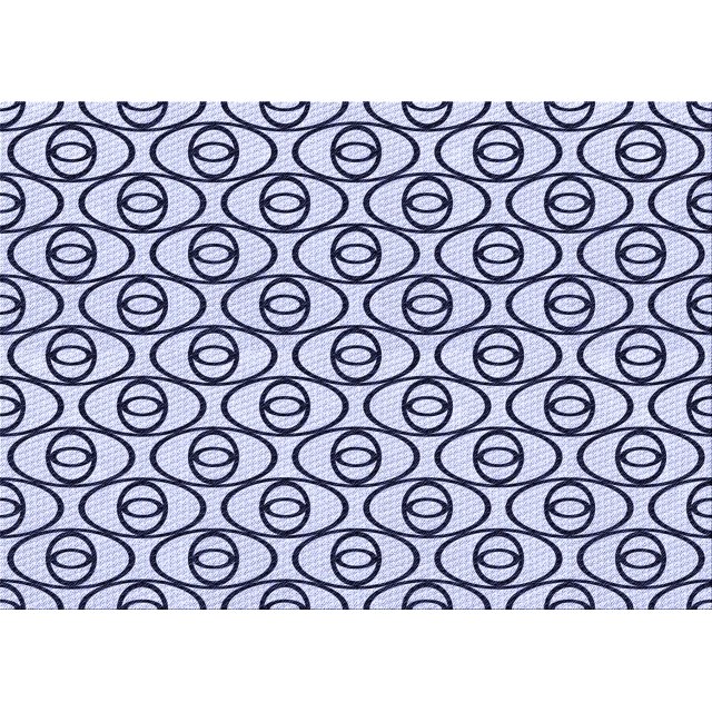 Ahgly Tapis Rectangulaire Lavable en Machine Intérieur Lavande Bleu, 2 Pieds x 4 Pieds