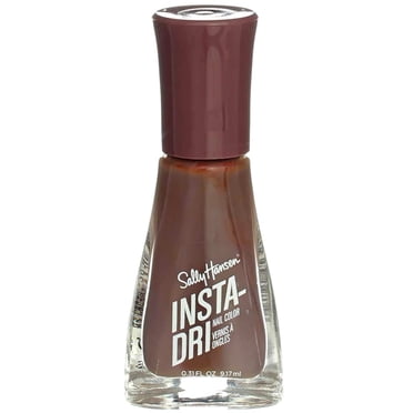 Vernis à ongles Insta-Dri®, formule 3-en-1 avec vernis à ongles et couche de finition. 1 Trait. 1 Couche. Terminé. Sèche en 60 secondes