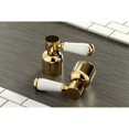 thumbnail image 2 of Kingston Brass KB8952DPL Paris Mini-Widespread Lavatory Faucet, Polished Brass, 2 of 2