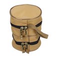 thumbnail image 2 of Fishing Round Fishing Reel Storage Bag Double Layer Fishing Tackle Bag Protective Case Pouch, 2 of 8