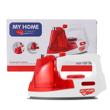 1pc Interesting Simulated Electric Iron Toy Home Appliance Toy Safe Children Toy