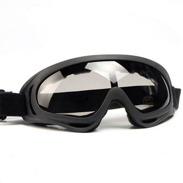 POINTERTECK Safety Goggles Eye Protective Over Glasses Concealer Clear Anti-Fog Dust