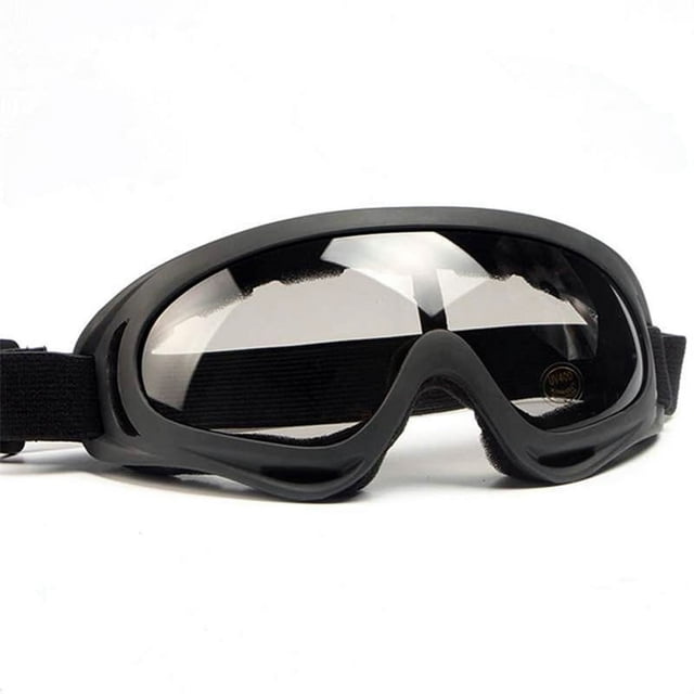 POINTERTECK Safety Goggles Eye Protective Over Glasses Concealer Clear Anti-Fog Dust