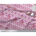 thumbnail image 2 of Soimoi Cotton Voile Fabric Aztec Geometric Print Fabric by Yard 42 Inch Wide, 2 of 3