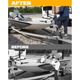 thumbnail image 4 of Heavy-Duty Boat Trailer Steps with Handle 2-Step Non-Slip Surface Universal Fit for Trailer Tongue Access Load Capacity 400 lbs, 4 of 5