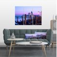 thumbnail image 1 of Venice Sunset Panorama at Twilight - Extra Large Seascape Art Canvas, 1 of 1