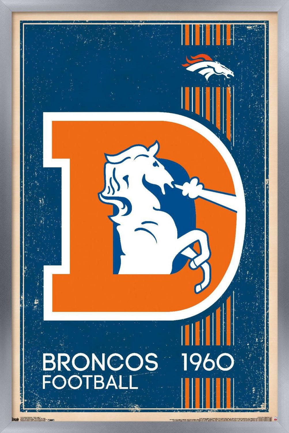 NFL Denver Broncos - Logo rétro 14