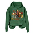 thumbnail image 1 of WEAIXIMIUNG Sweatshirts Personnalisés pour Femmes Image Action de Grâce Sweat à Capuche Imprimé Dinde pour Usage Décontracté, 1 of 3