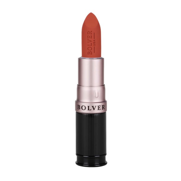 Bolver Rouge à Lèvres Mat Imperméable. Rouge à Lèvres Nourrissant Longue Tenue Hautement Pigmenté avec Hydratation Intense Teinte No 129