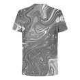 thumbnail image 4 of Birdeem Chemises pour Hommes Mode Hommes Confortables Imprimés Manches Courtes Col Rond Blouses Chemises, 4 of 12
