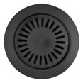 thumbnail image 1 of Color-Coordinated Metal Disposal Flange - Anthracite, 1 of 3