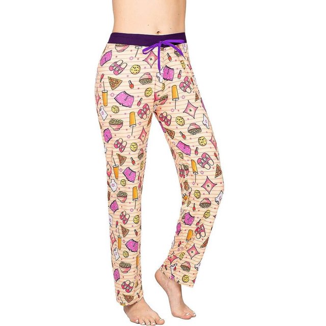 Victorias Collection Pantalon de Pyjama pour Femmes, Bas de Détente et de Nuit