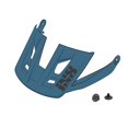 thumbnail image 1 of IXS Visière + Goupilles Trigger Am Ocean ML Casque, Adulte Unisexe, Bleu, 1 of 2